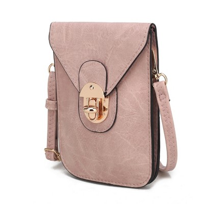 MKF Collection Kianna Medium Phone Crossbody Women's Vegan Leather Handbag by Mia K