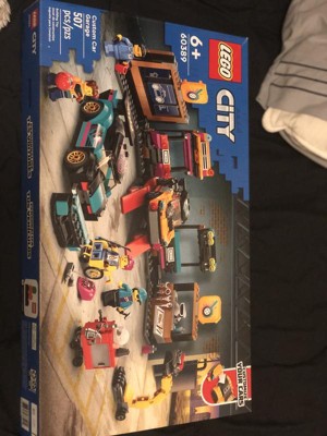 Lego City Custom Car Garage Toy, Kids' Workshop Set 60389 : Target