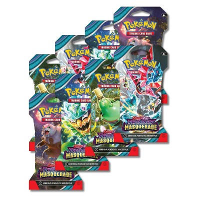 Pokemon Scarlet & Violet Twilight Masquerade | 8 Sleeved Boosters