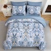 BAGOKIE Boho Paisley 7 Pieces Bed in a Bag Comforter Set - 3 of 4