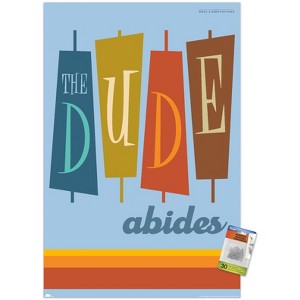 Trends International The Big Lebowski - The Dude Abides Unframed Wall Poster Prints - 1 of 4