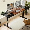 KWPZQEB Height Adjustable Electric Standing Desk, Sit Stand up Desk, Home Office Desk Ergonomic Rising Computer Table - 3 of 4