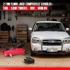 2 Ton Hydraulic Floor Jack, Low Profile 4400 Lbs Car Jack, Portable Car Lift Jack, Heavy Duty Steel Car Hydraulic Trolley Jack Lift Range 3.35"-13" - 3 of 4