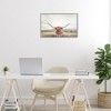 Stupell Industries Longhorn Portrait Open Meadow Framed Giclee Art - 3 of 4