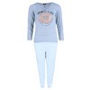 Weekending Women's Knit Donut Top & Plush White Jogger Set - 2 of 4