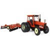 Spec Cast 1/16 Allis Chalmers 6070 FWA Tractor with Rear Duals & Orange Wing Disc, 2024 Iowa FFA Limited Edition Cust-2118 - 2 of 4