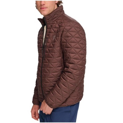 BASS OUTDOOR Mens Delta Diamond Packable Quilted Jacket