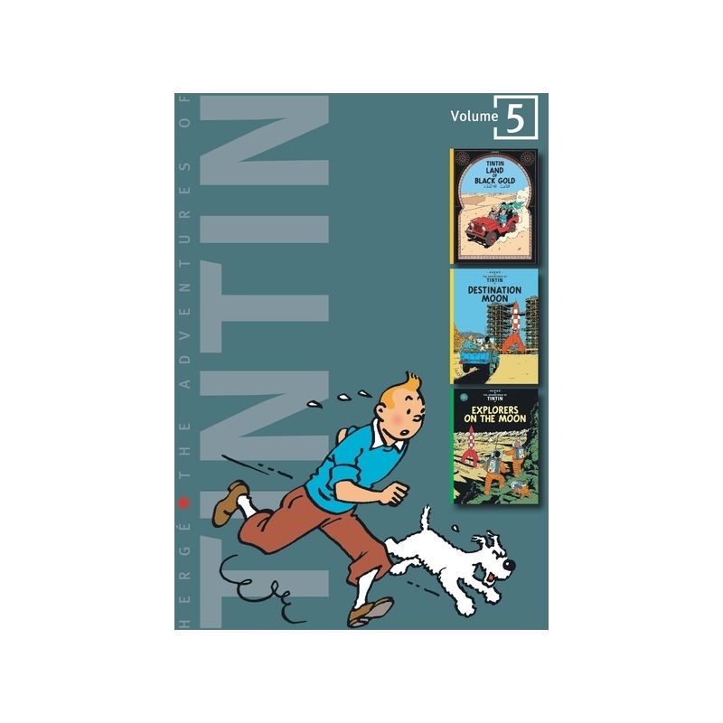 The Adventures of Tintin: Volume 5 - (3 Original Classics in 1) by  Hergé (Hardcover), 1 of 2
