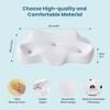 TUYOHW Ergonomic Memory Foam Pillow,Contoured Neck Support Pillow for Side Back Stomach Sleepers,Bed Pillow with Removable Washable Cover - 3 of 4