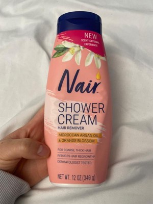 Nair Hair Removal Cream Argan Oil 12oz Target