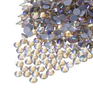 Unique Bargains DIY Crafts Hotfix Rhinestones Flatback Crystal Glass Gems 1440 Pcs - 1 of 4