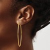 Black Bow Jewelry 1.5mm x 57mm 14k Yellow Gold Polished Round Endless Hoop Earrings - 3 of 4
