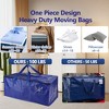 Generic 4 Pack Waterproof Moving Bags with Strong Zippers and Reinforced Handle - 3 of 4