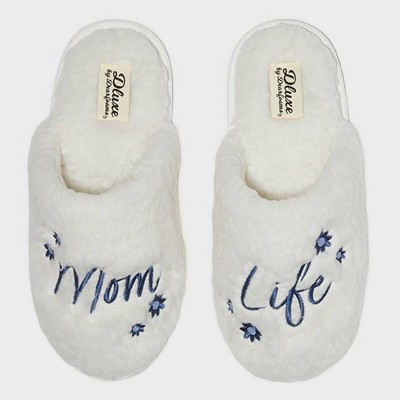 dluxe by dearfoams Women's Slide Slippers