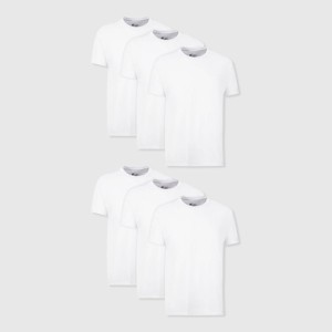 Hanes Men's Crewneck T-Shirt with Fresh IQ - White - 1 of 4