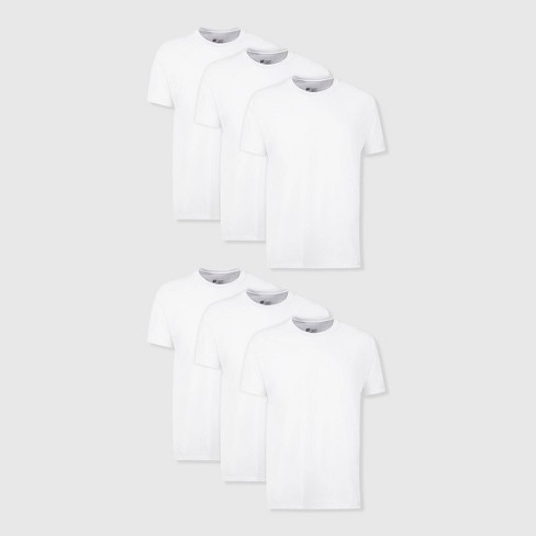 Hanes Ultimate Comfort Fit Undershirt, Men's Crewneck Stretch-Cotton  T-Shirt, 4-Pack, White 4-Pack, Small : : Clothing, Shoes &  Accessories