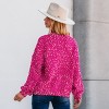 Women's Cozy Roundneck Speckled Knit Sweater - Cupshe - 4 of 4