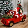 Northlight Animated and Musical Santa Driving Vintage Truck Christmas Decoration - 36.5" - 2 of 4