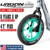 Big Wheel Kick Scooter for Adults & Teens – 12" Air Tires, Wide Deck, Handbrake & Kickstand – Madd Gear Urban Glide - 2 of 4