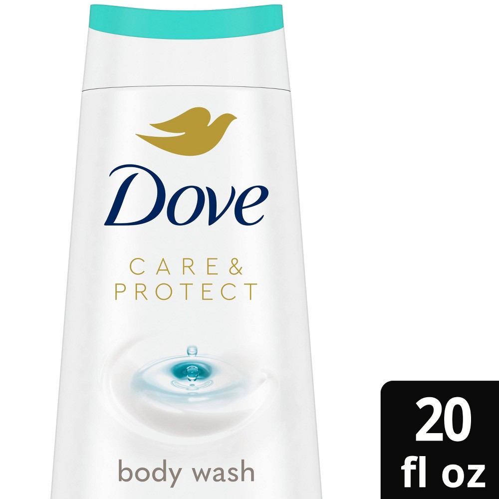 Photos - Shower Gel Dove Care & Protect Antibacterial Body Wash - 20 fl oz