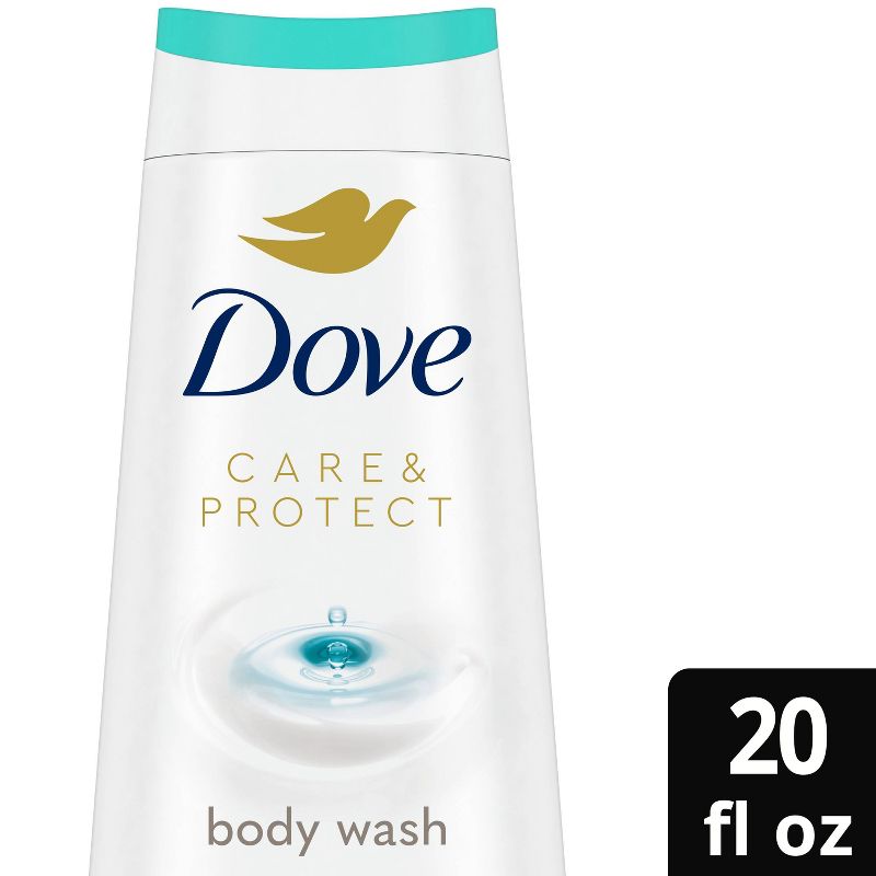 Dove Care &#38; Protect Antibacterial Body Wash - 20 fl oz, 1 of 16
