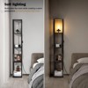 Floor Lamp with Shelves, 5-Tier Modern Shelf Floor Lamp with Warm White LED Bulb - 4 of 4