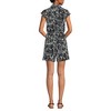 Lands' End Women's Cap Sleeve Creaseless Button-Down Romper - 2 of 3