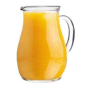 Amici Home Roxy Glass Serving Pitcher with Handle & Spout - 34 Oz Clear Drinkware Jug for Water, Juice, Milk, Tea, or Cocktails - Italian Made - 1 of 4