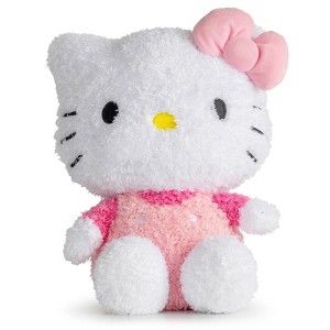 Jay Franco Hello Kitty Pink Bow Fuzzy Weighted Pillow Buddy - 1 of 4