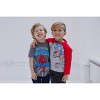 Marvel Avengers Spider-Man Black Panther Iron Man Hulk Captain America  2 Pack Graphic T-Shirts Toddler to Big Kid - image 4 of 4