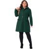 Agnes Orinda Women's Plus Size Winter Single Breasted Back Split with Pockets Long Overcoats - 3 of 4
