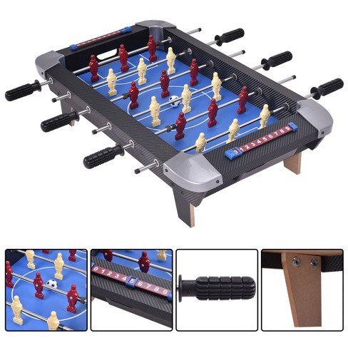 Costway 4 In 1 Multi Game Hockey Tennis Football Pool Table Billiard  Foosball Gift