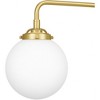 Quoizel Lighting Landry 4 - Light Vanity in  Satin Brass - 4 of 4