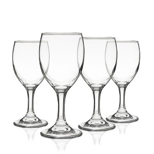 True Vino Wine Tasting Glasses for Wine Board, Wine Small Glasses, Dessert Wine Glasses, Mini Wine Glasses 4.22oz Set of 4 - 1 of 4