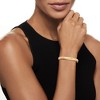 Ross-Simons 0.20 ct. t.w. Diamond Cluster Bangle Bracelet in 18kt Gold Over Sterling Size 7 - 2 of 4