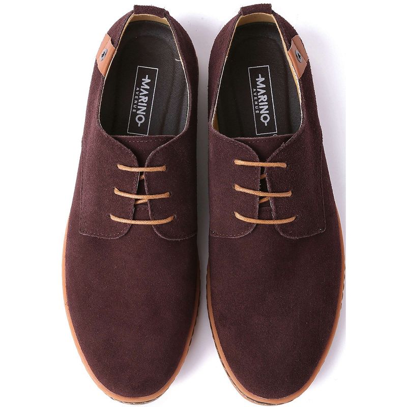 Mio Marino - Men's Classic Suede Oxford Shoes, 2 of 7