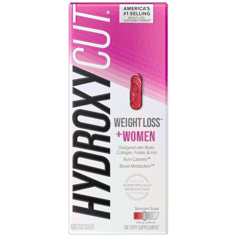 Hydroxycut + Women Weight Loss Capsule - 60ct, 1 of 10