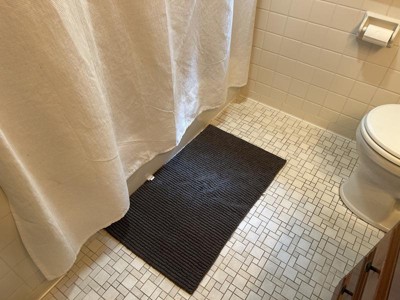 2pk Quick Dry Bath Rug Set Washed Black - Threshold™ : Target