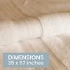 2pc Odor Resistant Bath Sheets - Bennett & Shea Home - 2 of 4