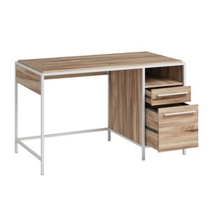 PAGED L-Shaped Desk Multi-Function Home Office Desks with Adjustable Shelve, Corner Desk for Living Room, Study - 1 of 4