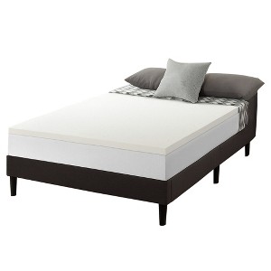 Best Price Mattress 2.5-Inch Ventilated Memory Foam Mattress Topper, Short Queen - 1 of 4