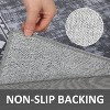 Acekool 5x7 Washable Rug – Modern Geometric Indoor Carpet, Non-Slip Ultra-Thin Floor Mat for Living Room & Bedroom - 4 of 4