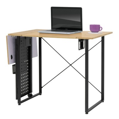 Pivot Sewing Table with Swingout Storage Panel and Adjustable Platform
