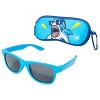 Kids Shark Sunglasses & Case Set – UV Protection Shades– Fun Ocean... - 4 of 4