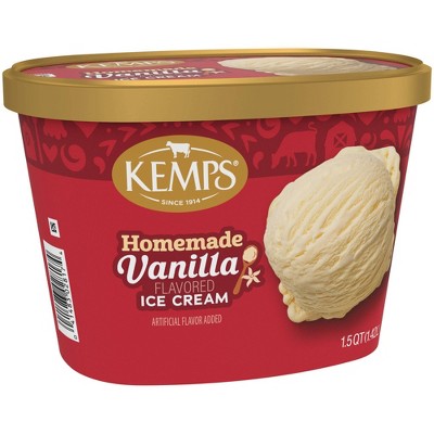 Kemps Old Fashioned Homemade Frozen Vanilla - 48oz