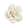 O'Creme White Full Bloom Rose Gumpaste Flowers - Set of 3 - 2 of 3