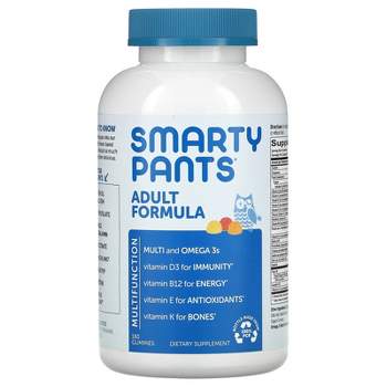 SmartyPants Adult Formula, Lemon, Strawberry Banana, and Orange, 180 Gummies