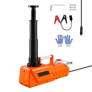 VEVOR Electric Car Jack, 15 Tons /33000 lbs, Adjustable Electric Scissor Jack with High Load Capacity, 12V Dual-Powered Tire Change Replacement - 1 of 4