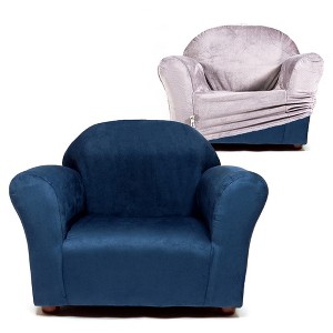 Keet Roundy Kid's Chair + Cover Combo Set - 1 of 4