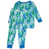 RuffleButts SoftSnooze Gender Inclusive Holiday Long Sleeve Pajama Set - 2 of 2